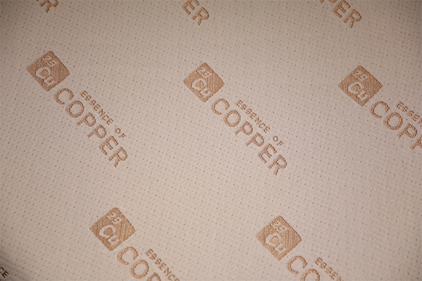 Copper ion antibacterial knitted air layer