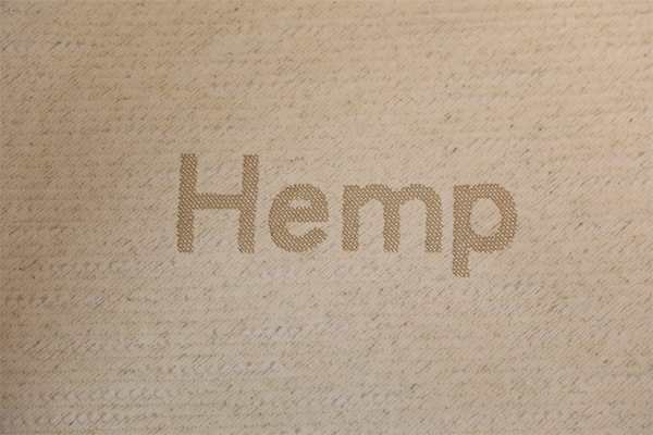 Hemp knitted air layer